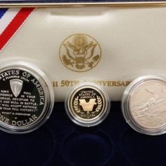 USA 1995 Gold Coin 5 Dollar Set WW2 Low Mintage