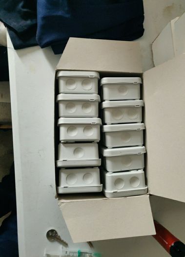 electrical  boxses external 2.5mm