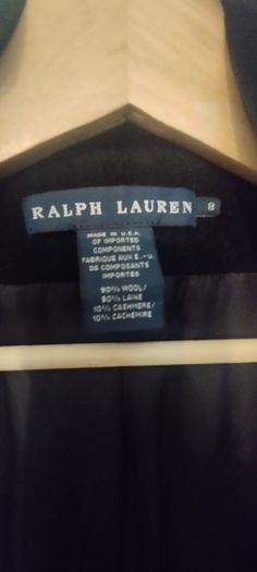 Ralph Lauren wool coat