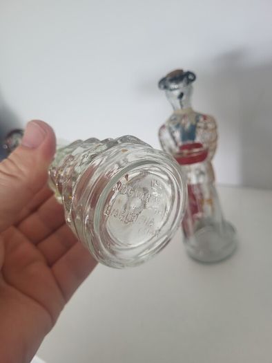 Vintage Nogueras Comas Figural Brandy Bottles Matador & LadyBarcelona Spain