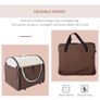 Folding Fabric Soft Pet Crate, 46Lx36Wx41H cm (FREE POSTAGE) Image 4