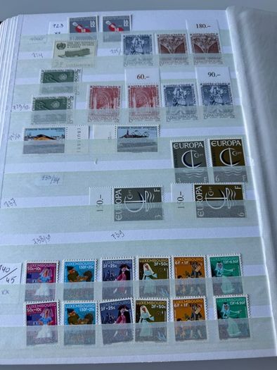 LUXEMBURG collection in 64 pages stamp album