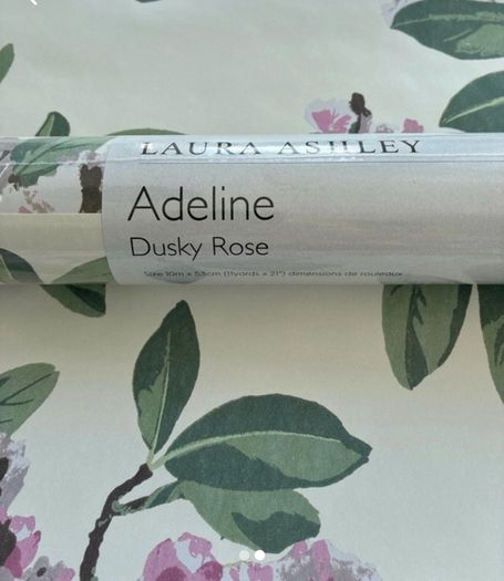 Laura Ashley wallpaper Adeline