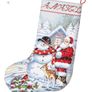 Cross Stitch Christmas Stocking Kit Image 5