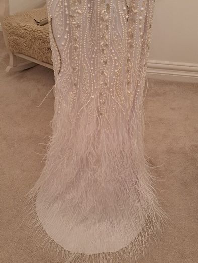 White debs dress