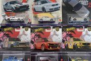 Toyota Supra, Audi S4 Quattro,, Nissan Prince Skyline GT, Honda Civic, Mazda RX-3 - Collectors Set - Premium Hot wheels