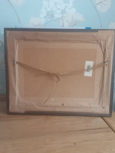 Framed Picture .. Excellent Quality Solid Walnut Frame