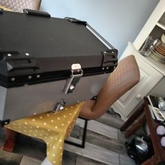Large motorcycle top box