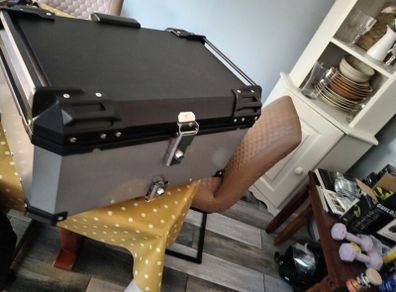 Large motorcycle top box