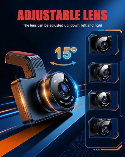 Car Dash Cam Front, FHD 1080P 170 Wide Angle WDR In Vehicle Dashboard Camera 3.0" Display Driving Recorder Video Camera Loop Recording, Night Vision, Motion Detection Visit the Range Tour Store