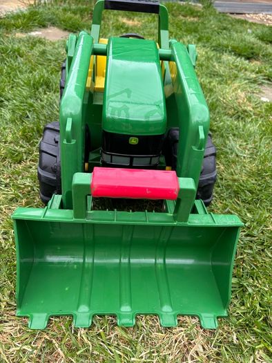 john Deere big scoop toy tractor
