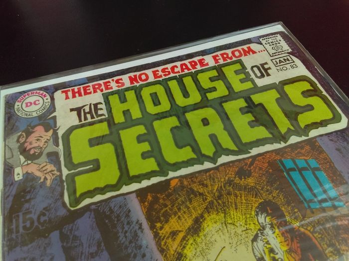 House Of Secrets ! Issue #83 ! SIlver Age Horror Comic from 1970 !  Current value of NM 135.00 Dollars !!