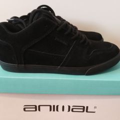 Animal Ellis natural suede skate shoes