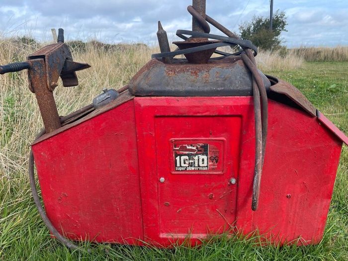 Old American vintage machinery