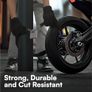 Heavy Duty Motorbike Lock with Padlock | 6mm x 1.2m | Motorcycle & Scooter Lock with Security Chain | 2m Bike Locks High Security | Strong Chain & Locking Padlock (6mm Dia x 1200mm Length) Image 4