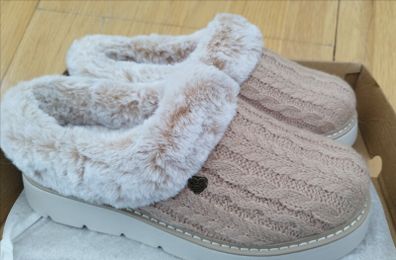 Ladies Bobs Skechers Memory Foam Slippers