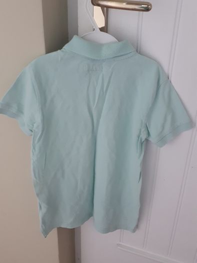 H&M sea green polo top