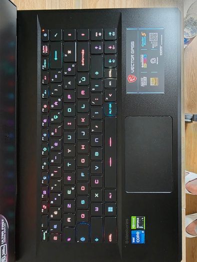 Msi Vector Gp66 12uh Gaming Laptop - I7-12700h, Rtx 3080 8gb, 32gb Ram, 1tb Nvme Ssd, Qhd 240hz Display, Fully Tested
