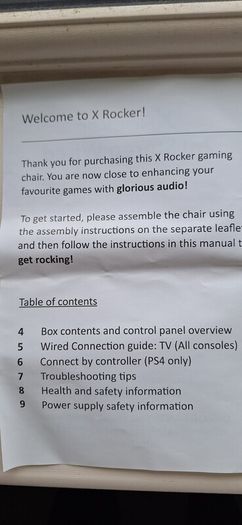 X Rocker 2.0 Floor Gaming Chair