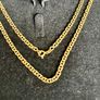 18ct gold solid gold chain Image 6