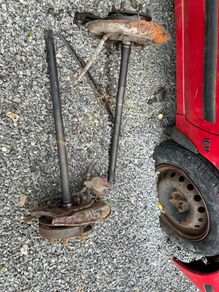 Shafts off 2006 Toyota landcruiser