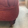 Red sofa Image 6