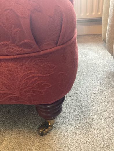 Red sofa