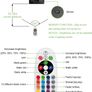 50W RGB LED Flood Light, Coloured Security Light with Remote Control, Dimmable Decorative Light, 16 Colours 4 Modes, Outdoor Stage Landscape Lighting with UK Plug, for Christmas, Holiday Party Image 8