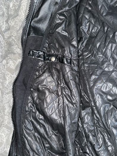 Black Faux Leather Jacket