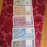 Ireland Full Set B Series Banknotes Image 6