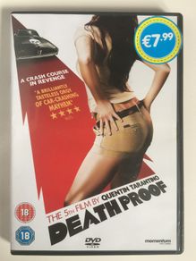Death Proof (Quentin Tarantino Film) [2007] Kurt Russell, Rosario Dawson, Jordan Ladd, Rose McGowan, Mary Elizabeth Winstead, Sydney Tamiia Poitier, & Zoe Bell [Movie DVD]