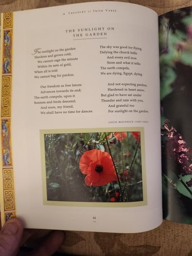 A Treasure Of Irish  Verse. Edited By David Gibbon. First Edition Hardback With Dustjacket In Very Good Condition. 36.