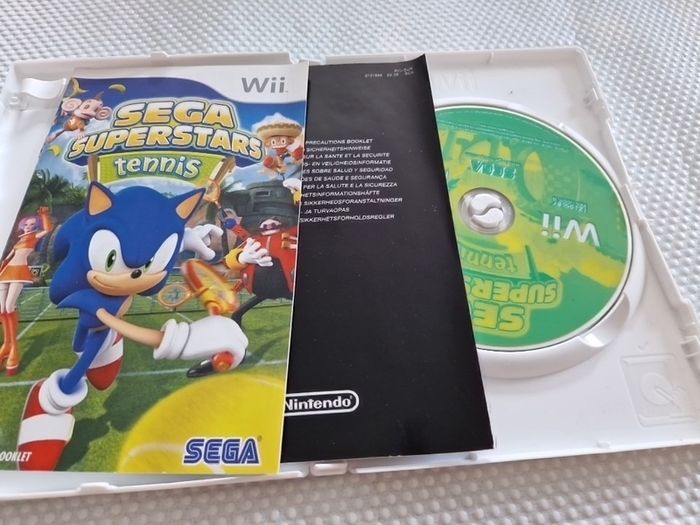 Sega Superstars Tennis Nintendo Wii Games Original
