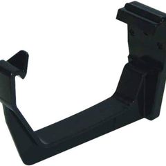 New. FloPlast Gutter Brackets Black. 10 in total
