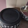 Set of x2 Stainless Steel Dog Feeder/ Drinking Bowls Image 6