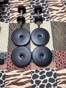 Full Body Gym Bench & Dumbbells Set