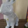 Purple Easter Rabbit Ornament Image 5