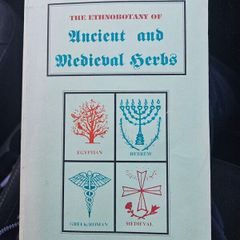 The Ethnobotany Of Ancient And Medieval  Herbs. By William R Mcgrath. Paperback In Good Condition  See Photos For Same.