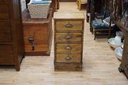 Antique Oak Mini Tallboy