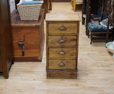 Antique Oak Mini Tallboy