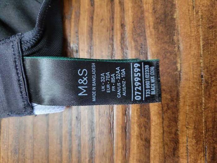 M&S first bra, sports style 32A