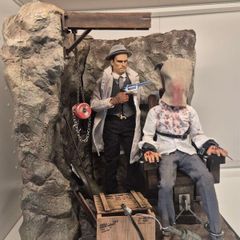 Dam toys 1/6 billy and toys box 1/6  the cave polystone diorama hot toys scale