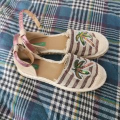 girls benetton espadrille size32/13