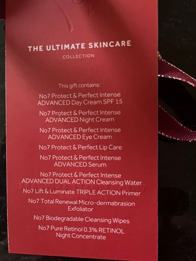 10 Piece NO 7 Ultimate Skincare Gift Set