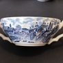 A Set of Six Myott Staffordshire Ironstone Royal Mail Soup Bowls and Melody Saucers Image 2