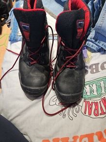 Men's steel toe work boots size 12