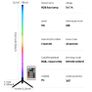 1pc LED RGB Ambient Light with Sound Sensor, USB-Powered Infrared Remote Control Image 4