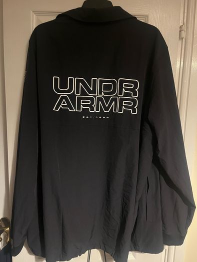 under armour running training jacket top size xxl