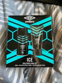 Umbro deodorant & shower gel box set aftershave (New)