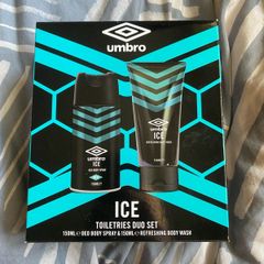 Umbro deodorant & shower gel box set aftershave (New)